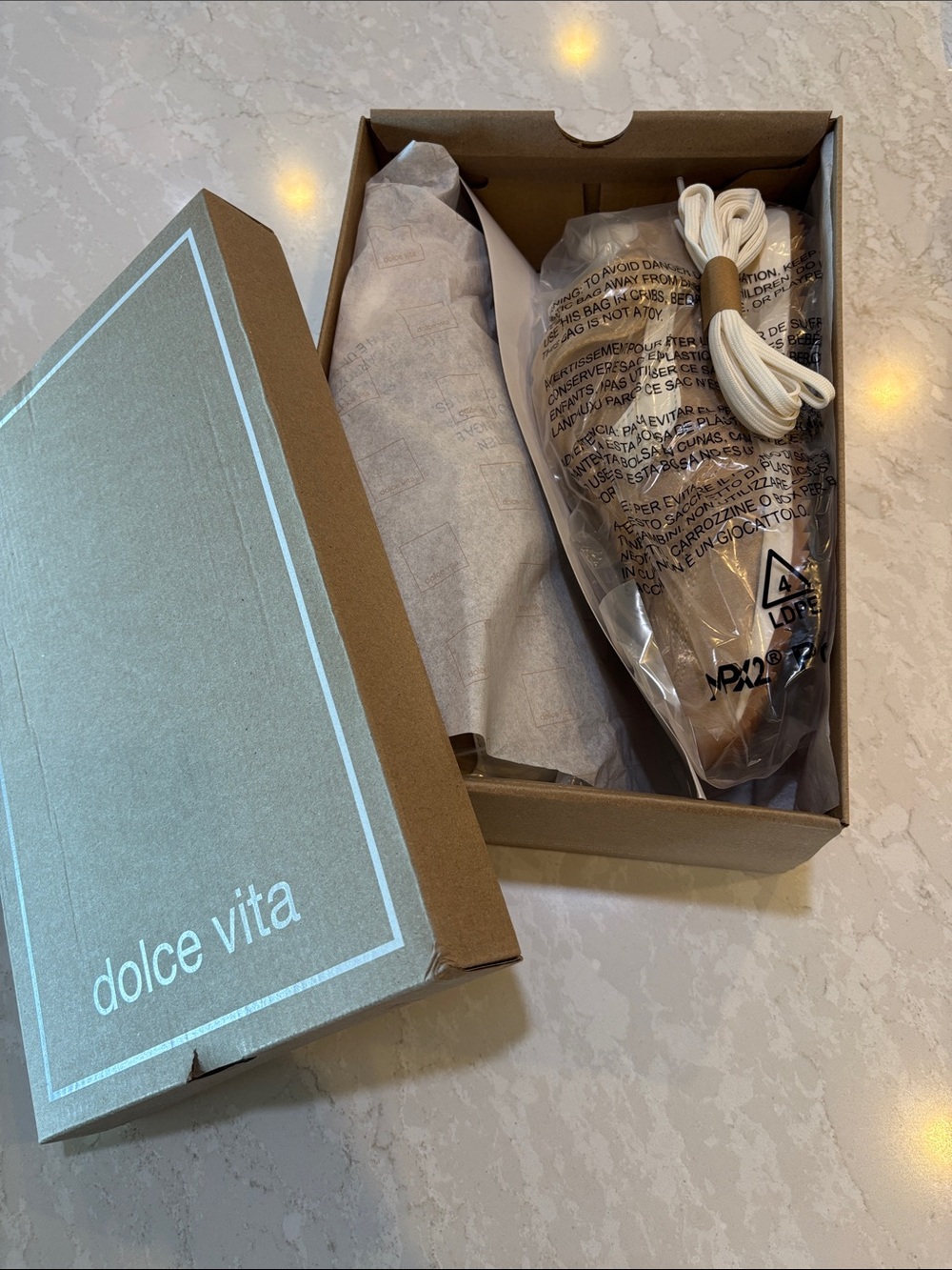 Dolce Vita B.NTCD Suede Sneaker in Dark Sand Suede - Picture 9 of 9